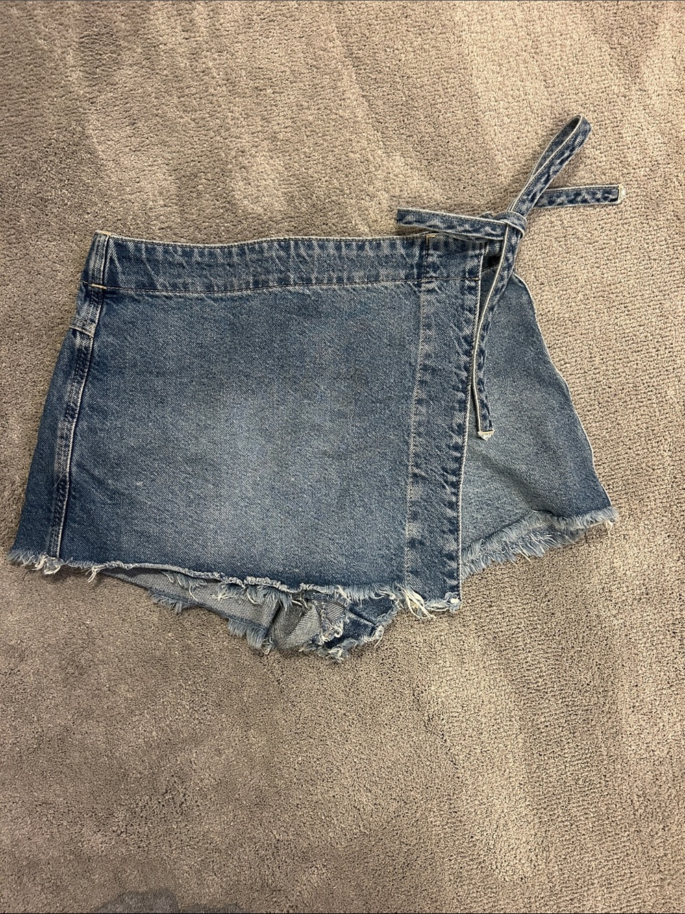 Free People Denim Skort